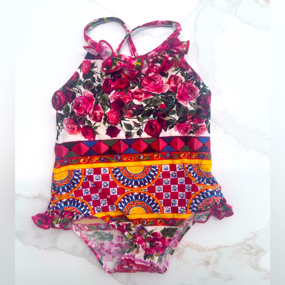 Dolce and Gabbana swimsuit 3-6 mo.